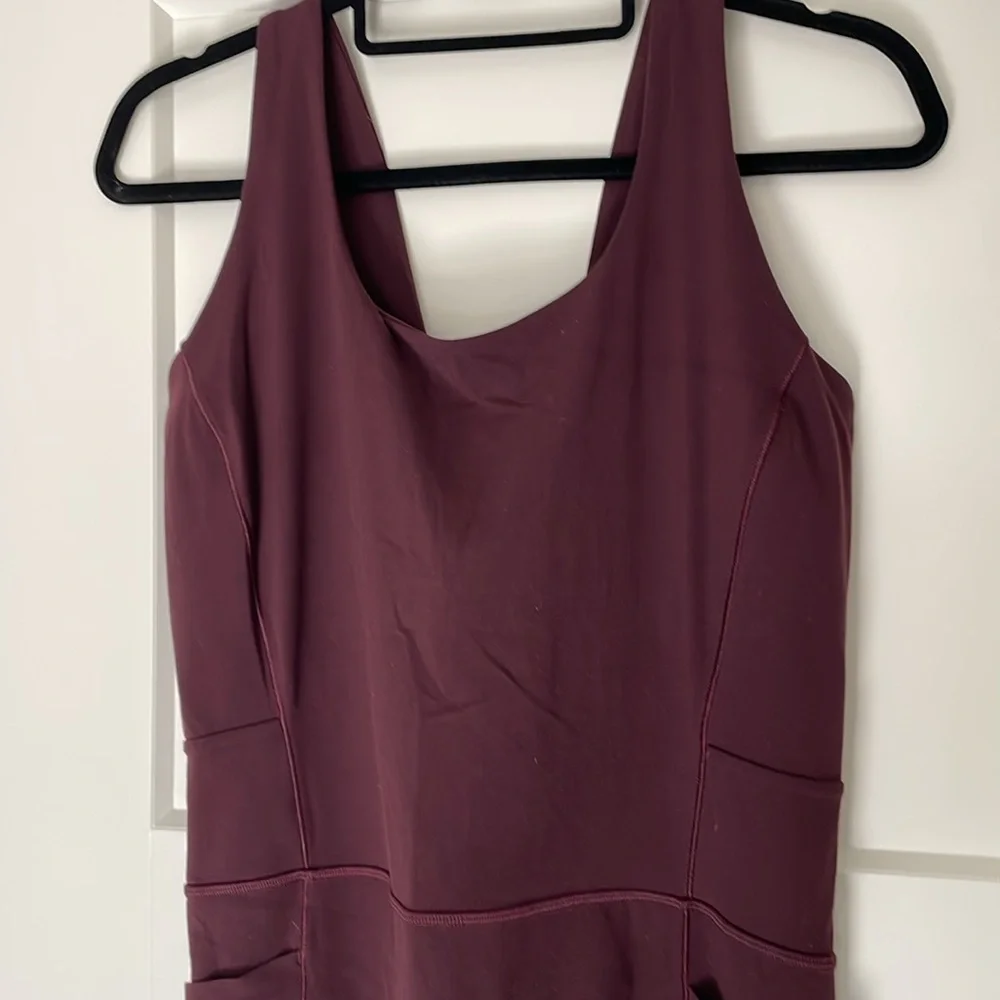 Athleta Plum Jumpsuit - Picture 4 of 7